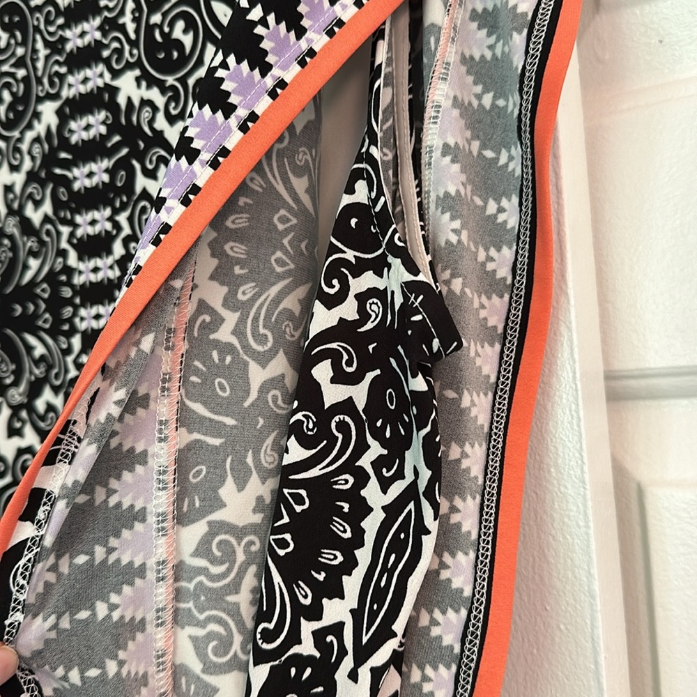 Dress Barn Established 1962 Filagree Tribal Print Dress Size 16 - Picture 5 of 8
